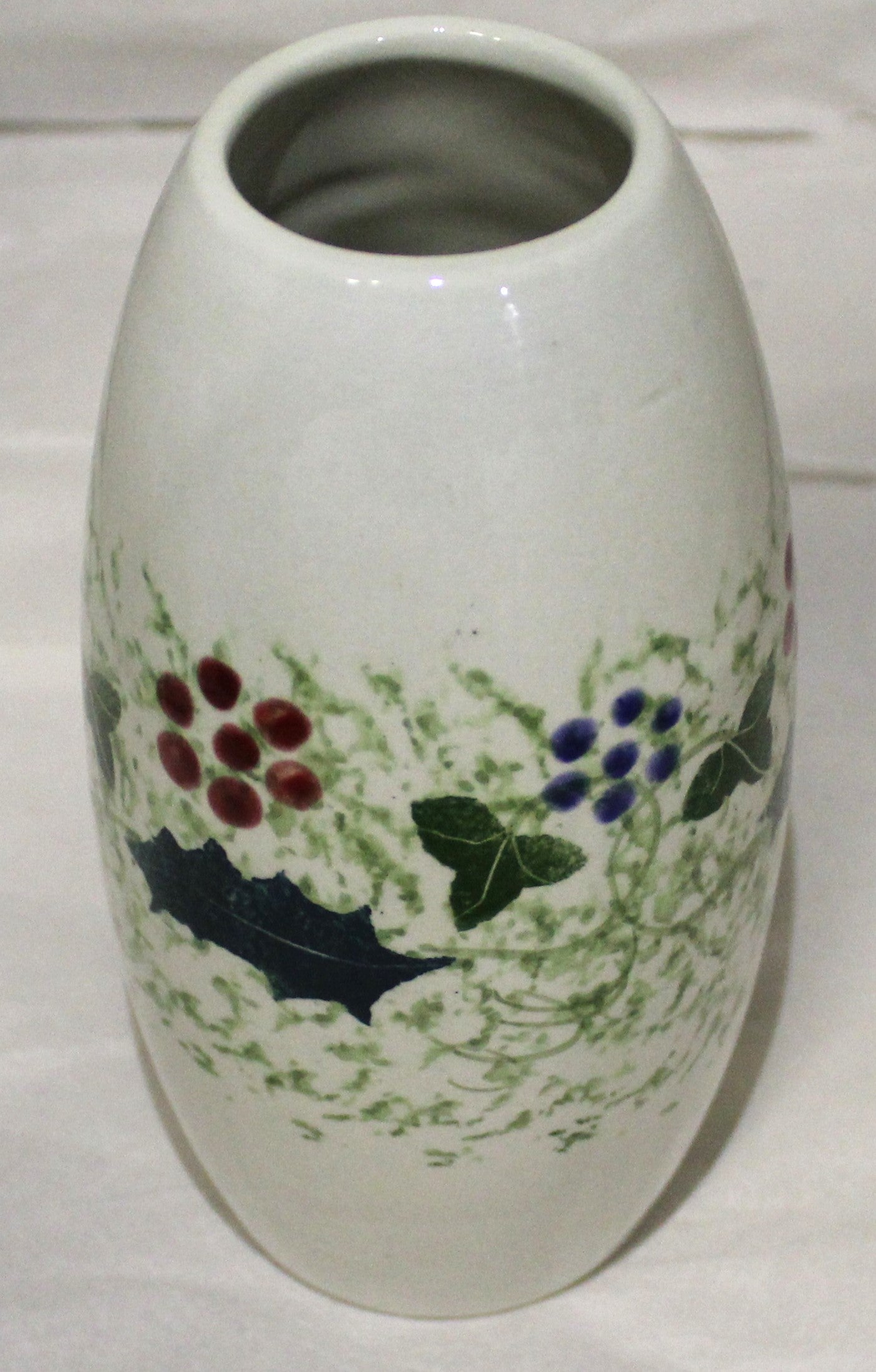 Torpedo Vase - Studio Poole Winter Vine