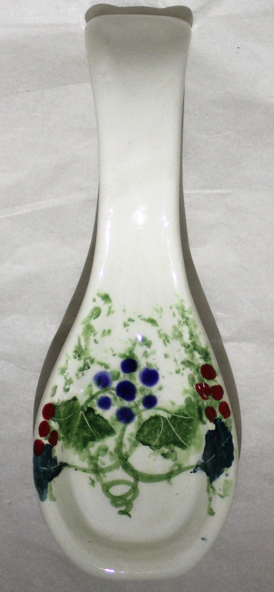 Small Spoon Rest - Studio Poole Winter Vine design