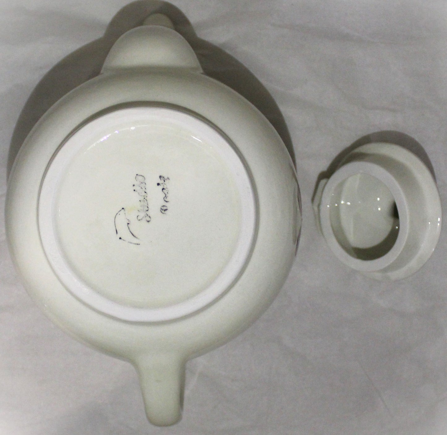 Tea Pot - Studio Poole Dorset Fruits Cherries Design