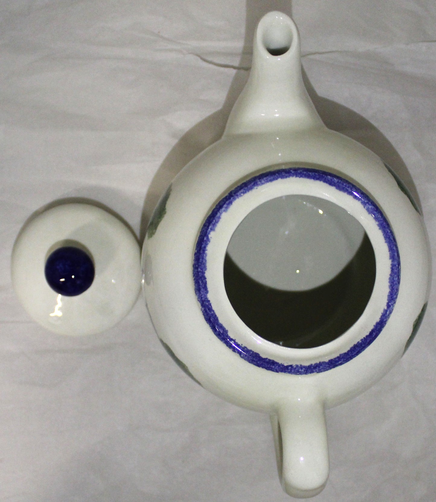 Tea Pot - Studio Poole Dorset Fruits Cherries Design