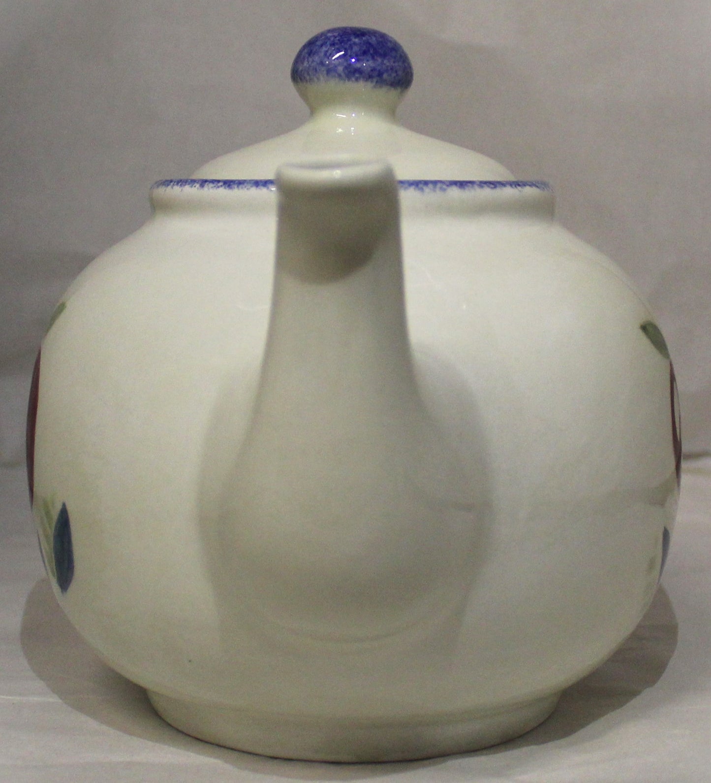 Tea Pot - Studio Poole Dorset Fruits Apples Design
