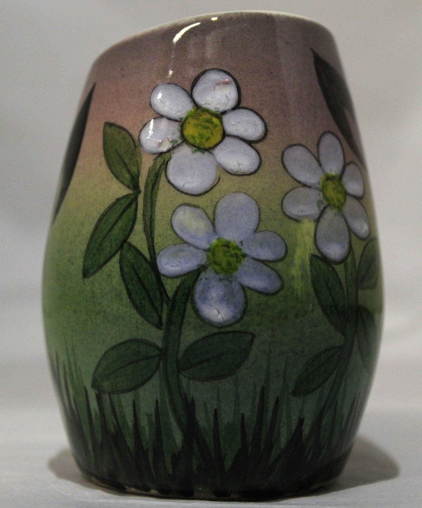 Hand-thrown, Mini Vase - Fairies design