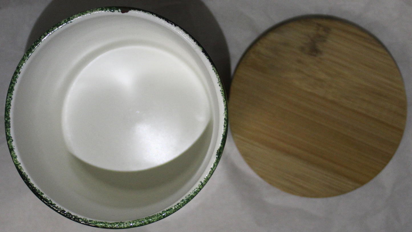 Bone China Storage Jar - Vincent