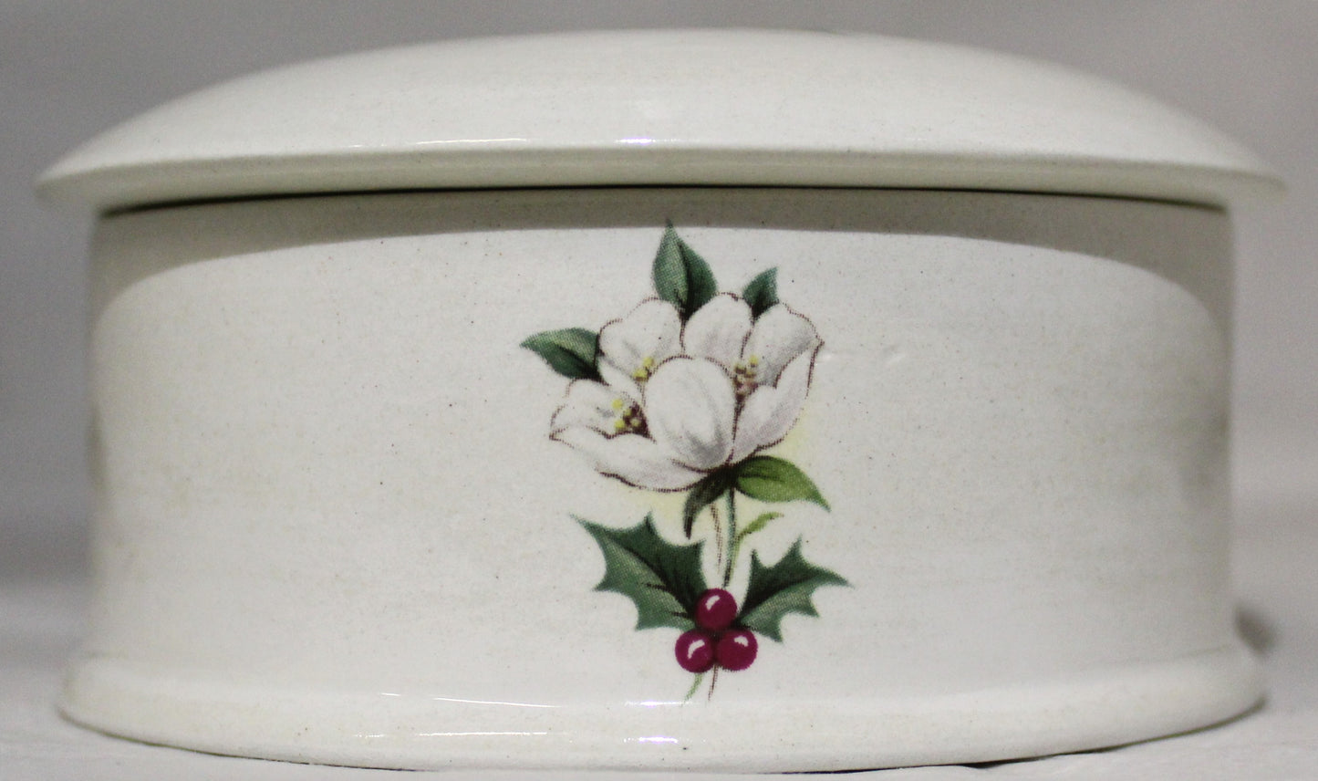 Floral Birth Month Trinket Box - December