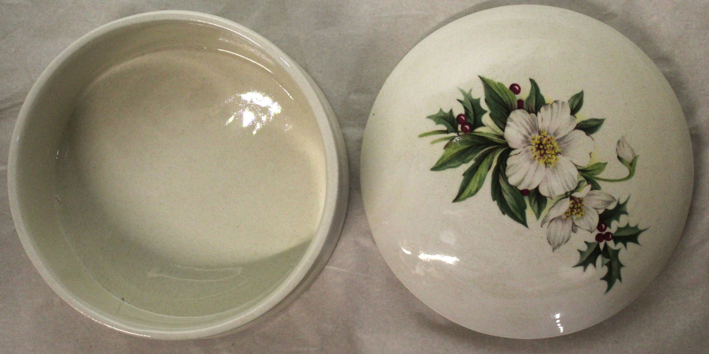 Floral Birth Month Trinket Box - December