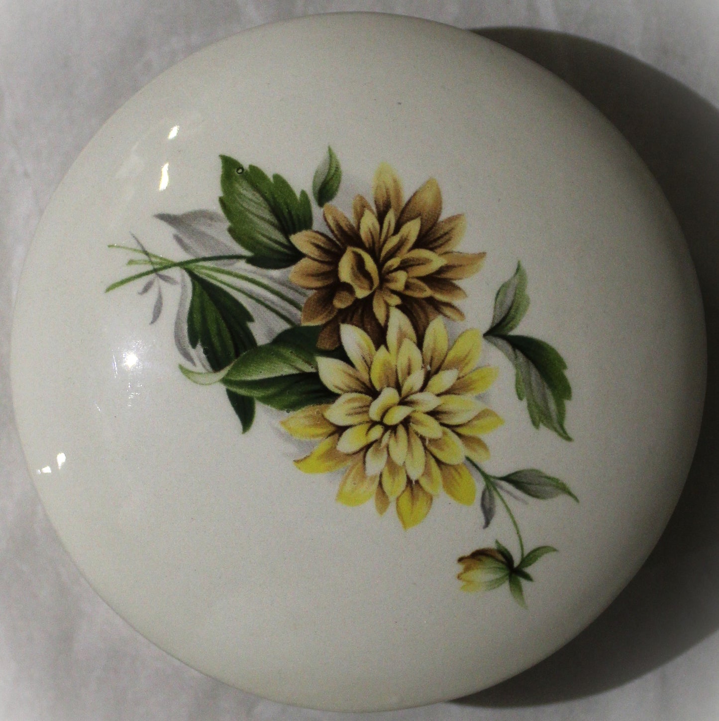 Floral Birth Month Trinket Box - October