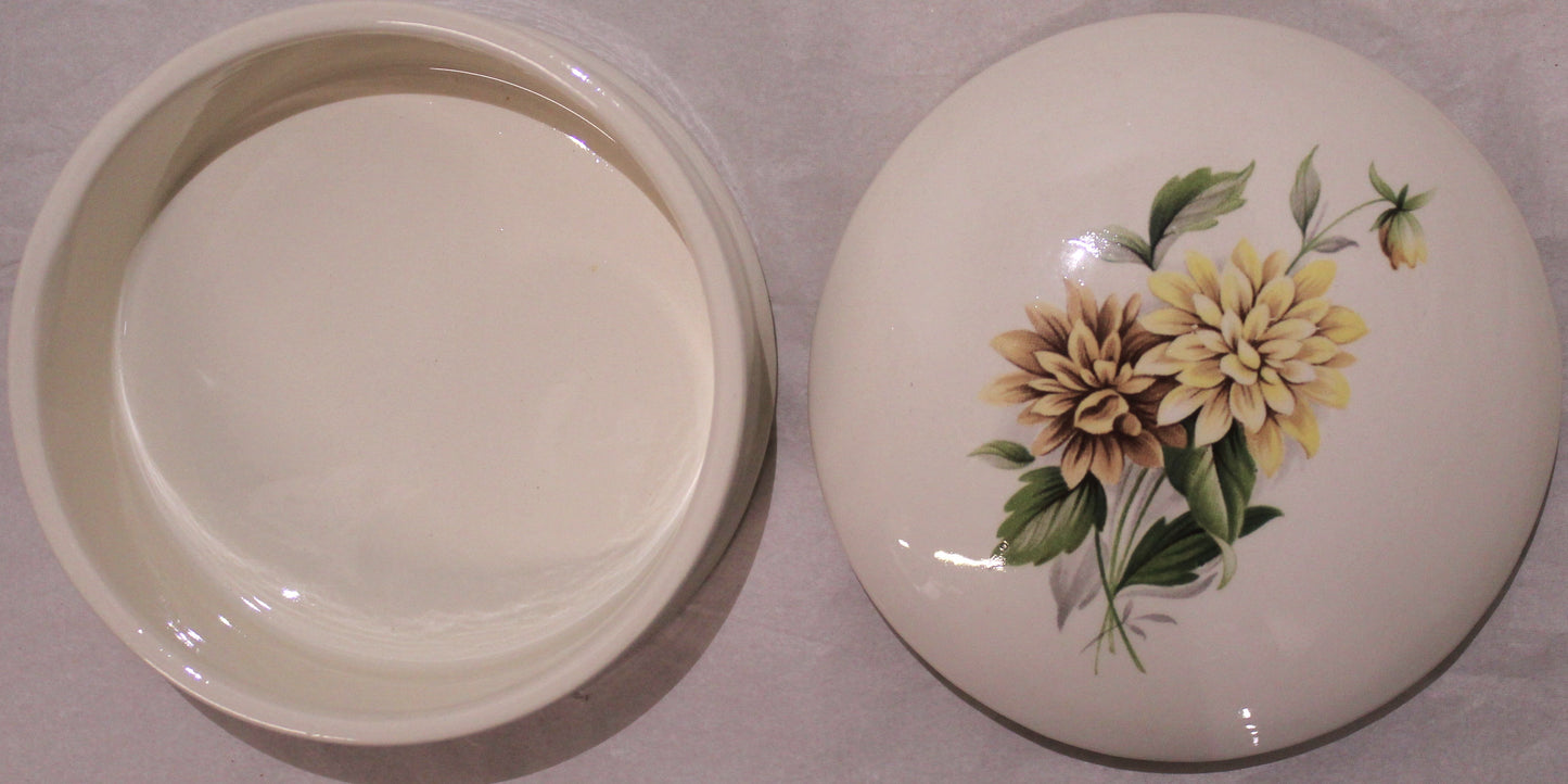 Floral Birth Month Trinket Box - October
