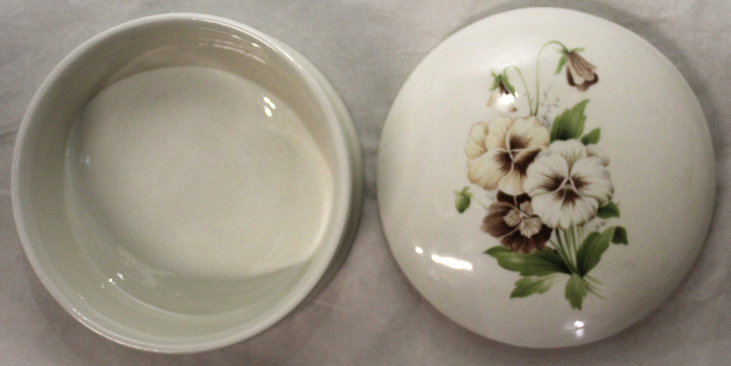 Floral Birth Month Trinket Box - August