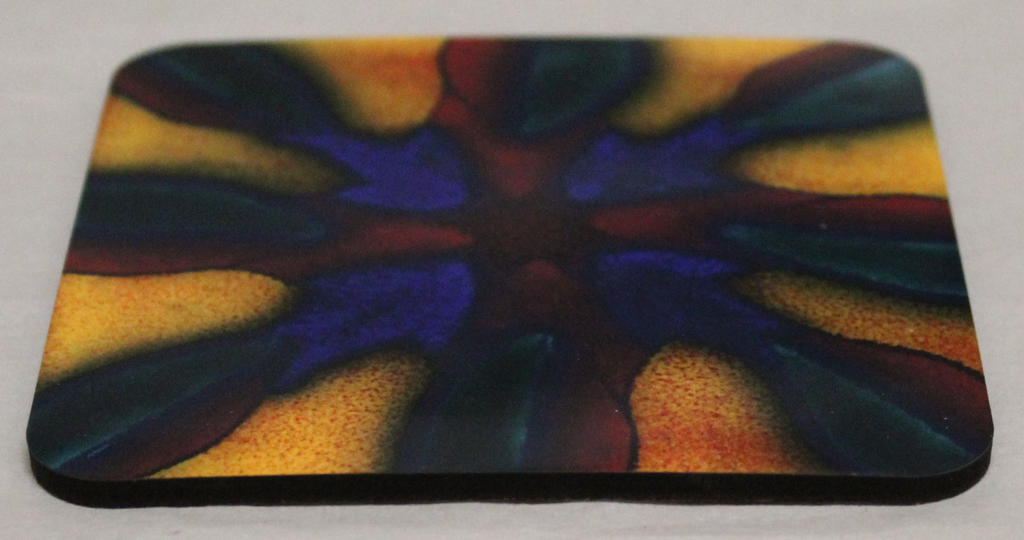 MDF Coaster - Studio Poole Harlequin design