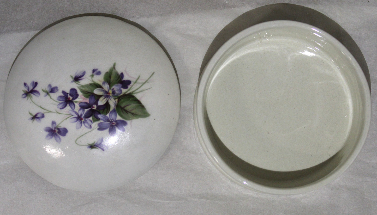 Floral Birth Month Trinket Box - April