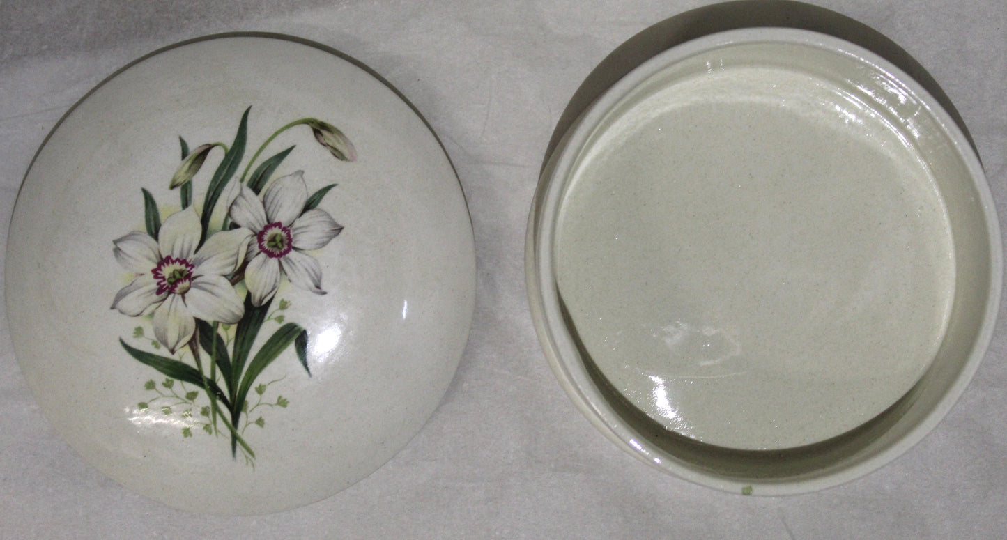 Floral Birth Month Trinket Box - March