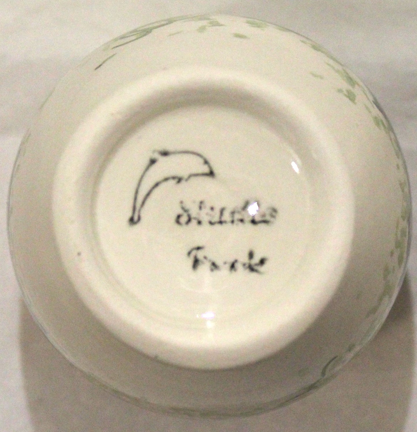 Hand-thrown, Mini Vase - Winter Vine design