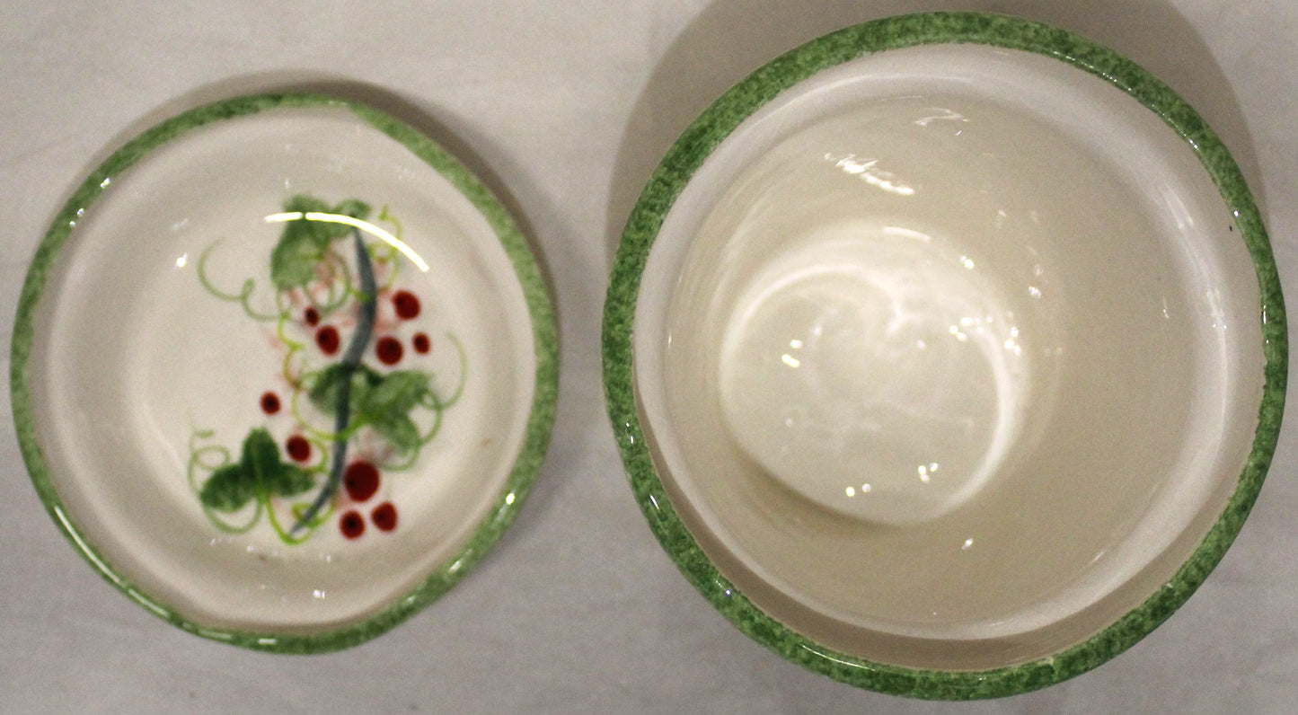 Small Plant Pot - Winter Vine Design