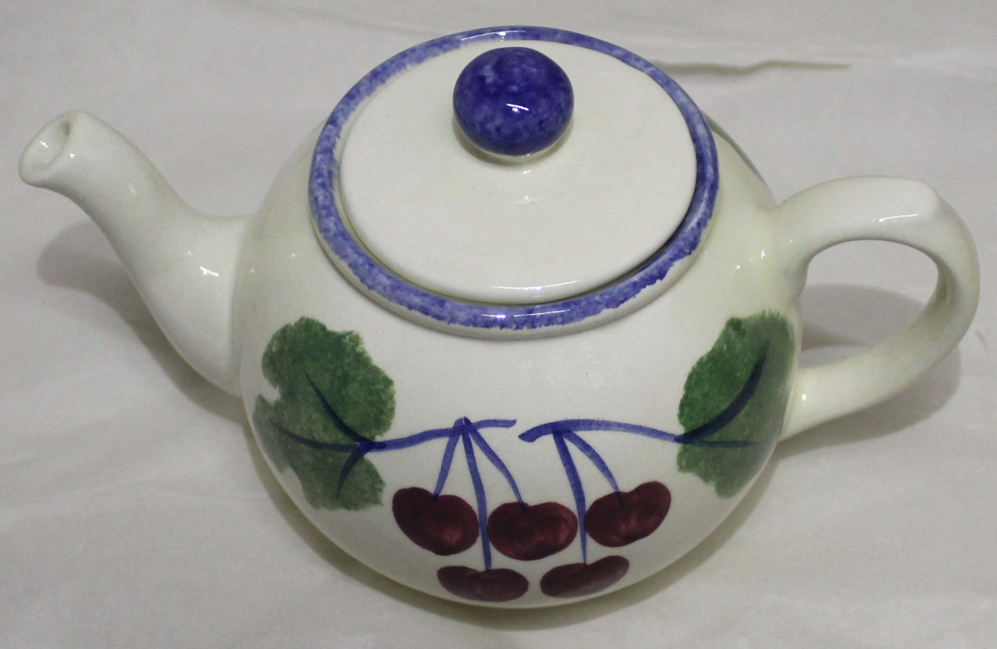Small Tea Pot - Dorset Fruits Cherries Design