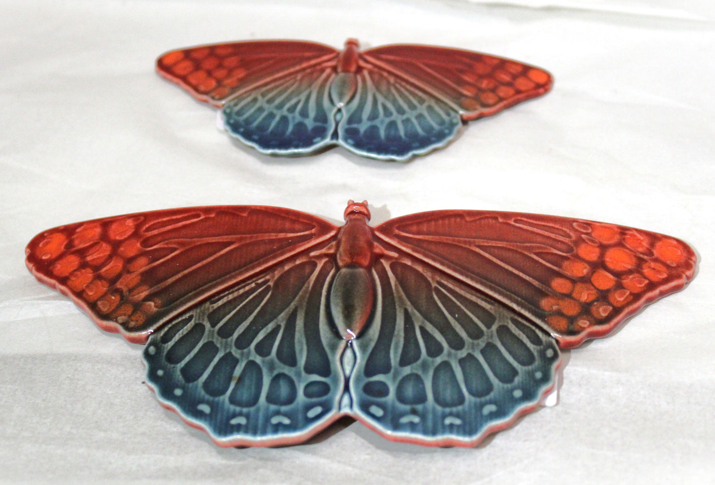 Poole Pottery Horizon Butterfly Pair