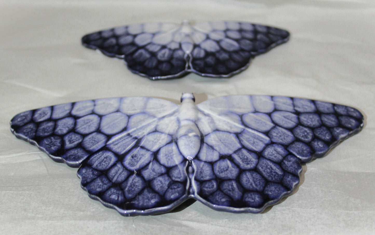 Poole Pottery Ocean Butterfly Pair