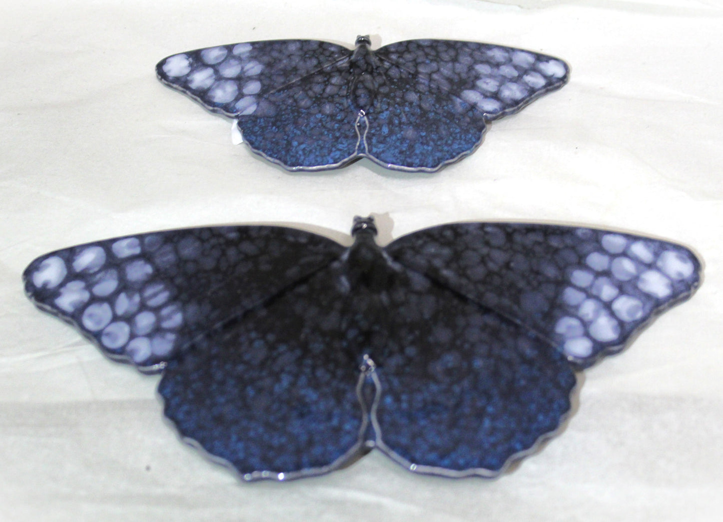 Poole Pottery Celestial Butterfly Pair