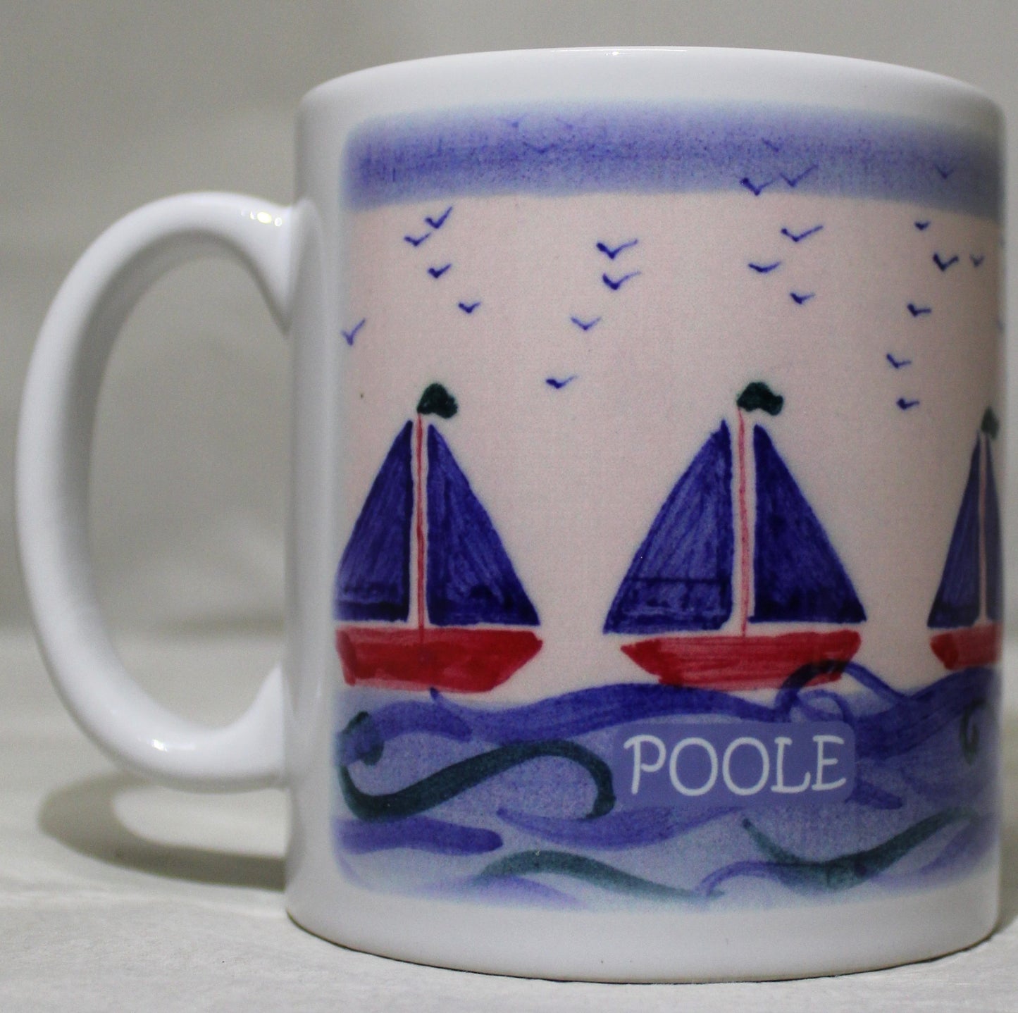 Poole Sublimation Mug - Studio Poole Lorna's Boats