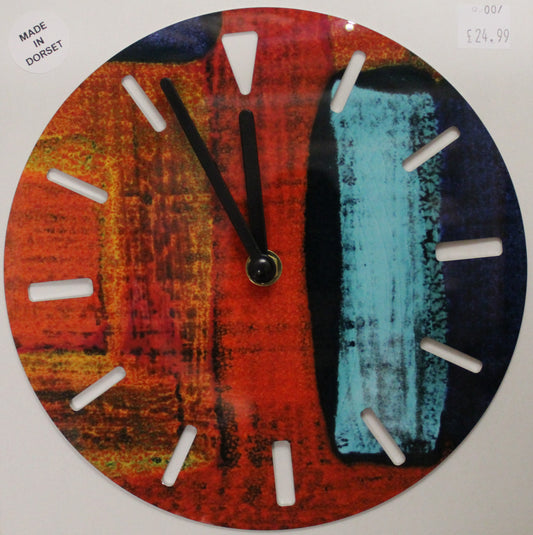 Sublimation Clock - Gemstones design