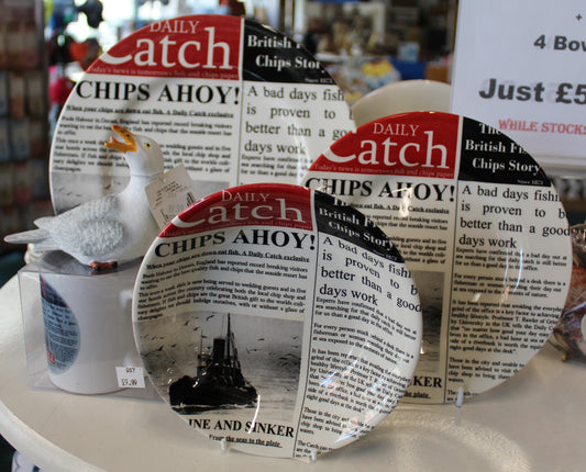 Poole Pottery Fish & Chips Newspaper design Bundle