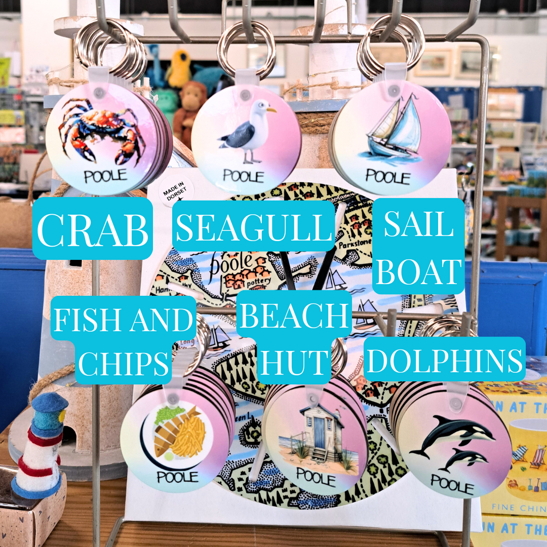 Poole Novelty Keyrings