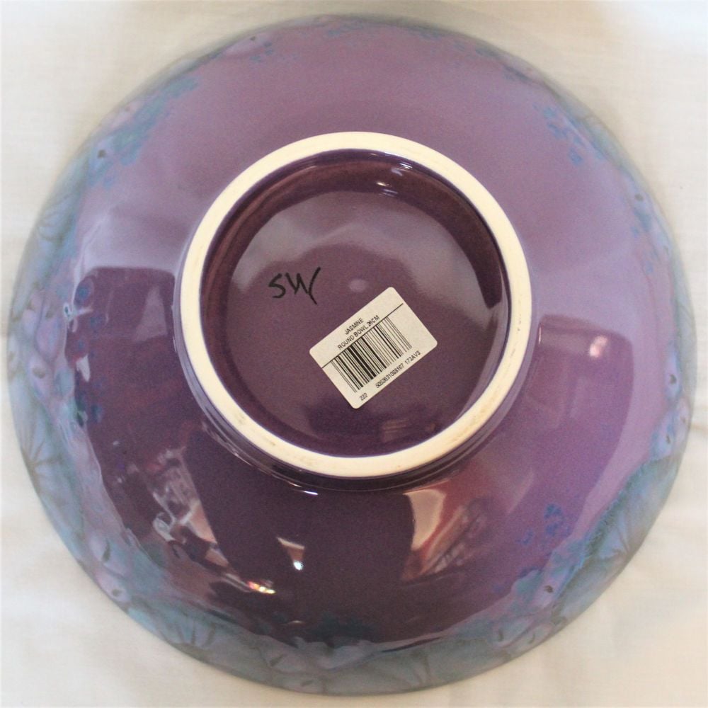 Round Dish - Jasmine design