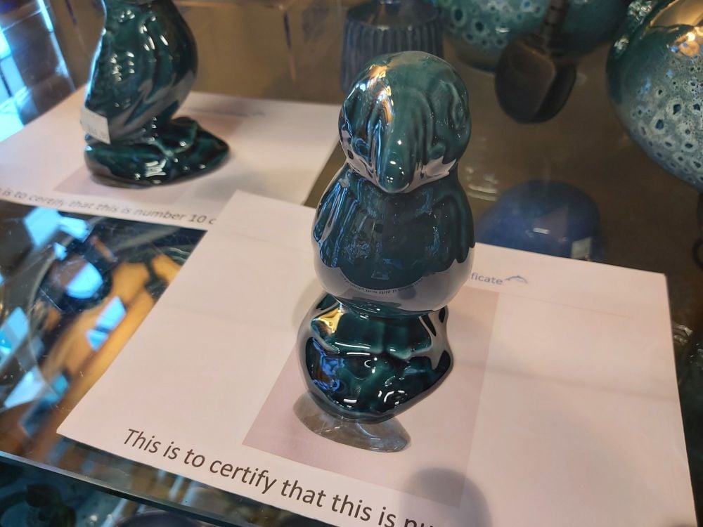 Limited Edition Puffin in Dolphin Blue