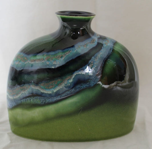 12cm Bottle Vase - Maya design