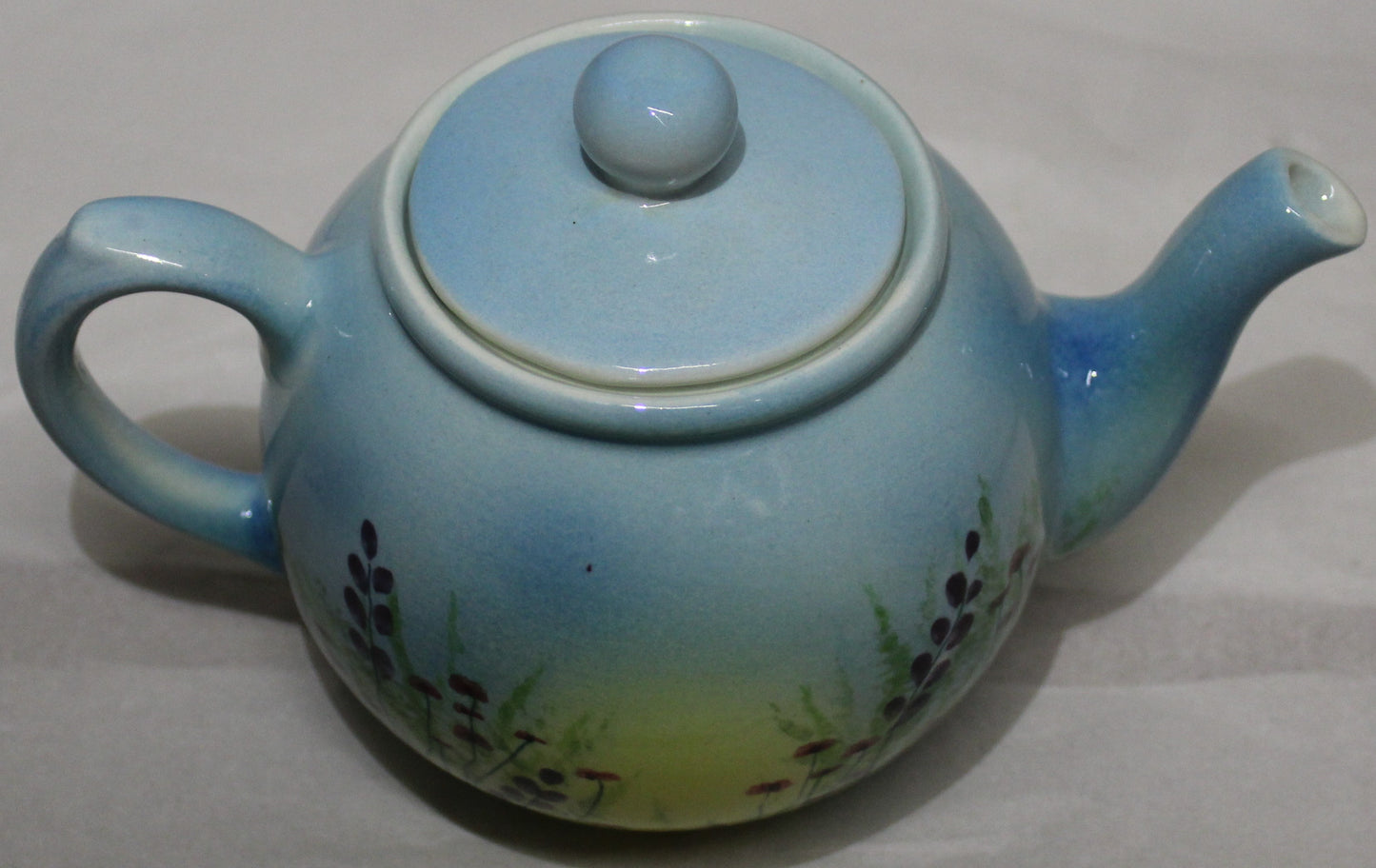 Small Tea Pot - Meadow Field Blue