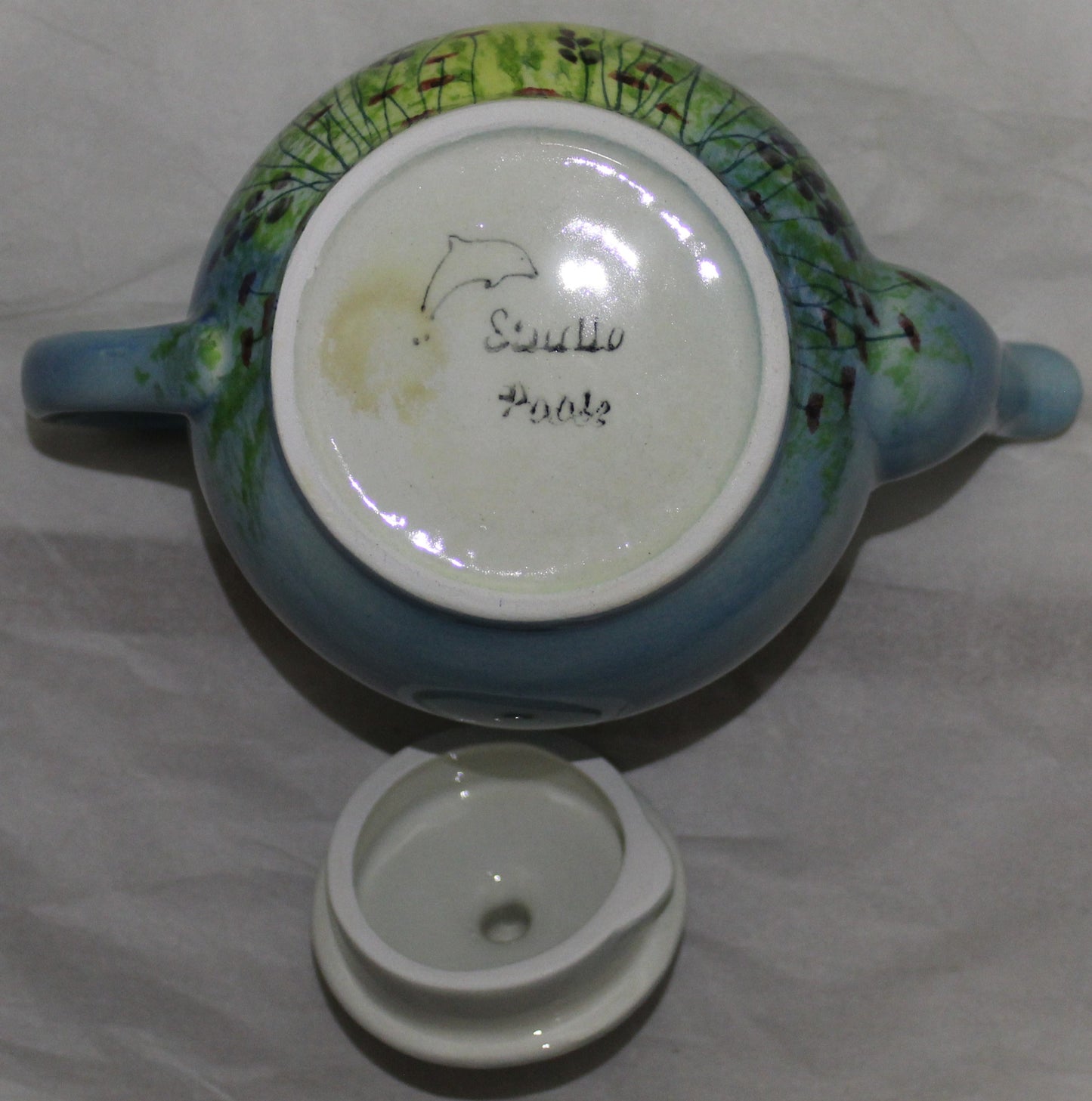Small Tea Pot - Meadow Field Blue