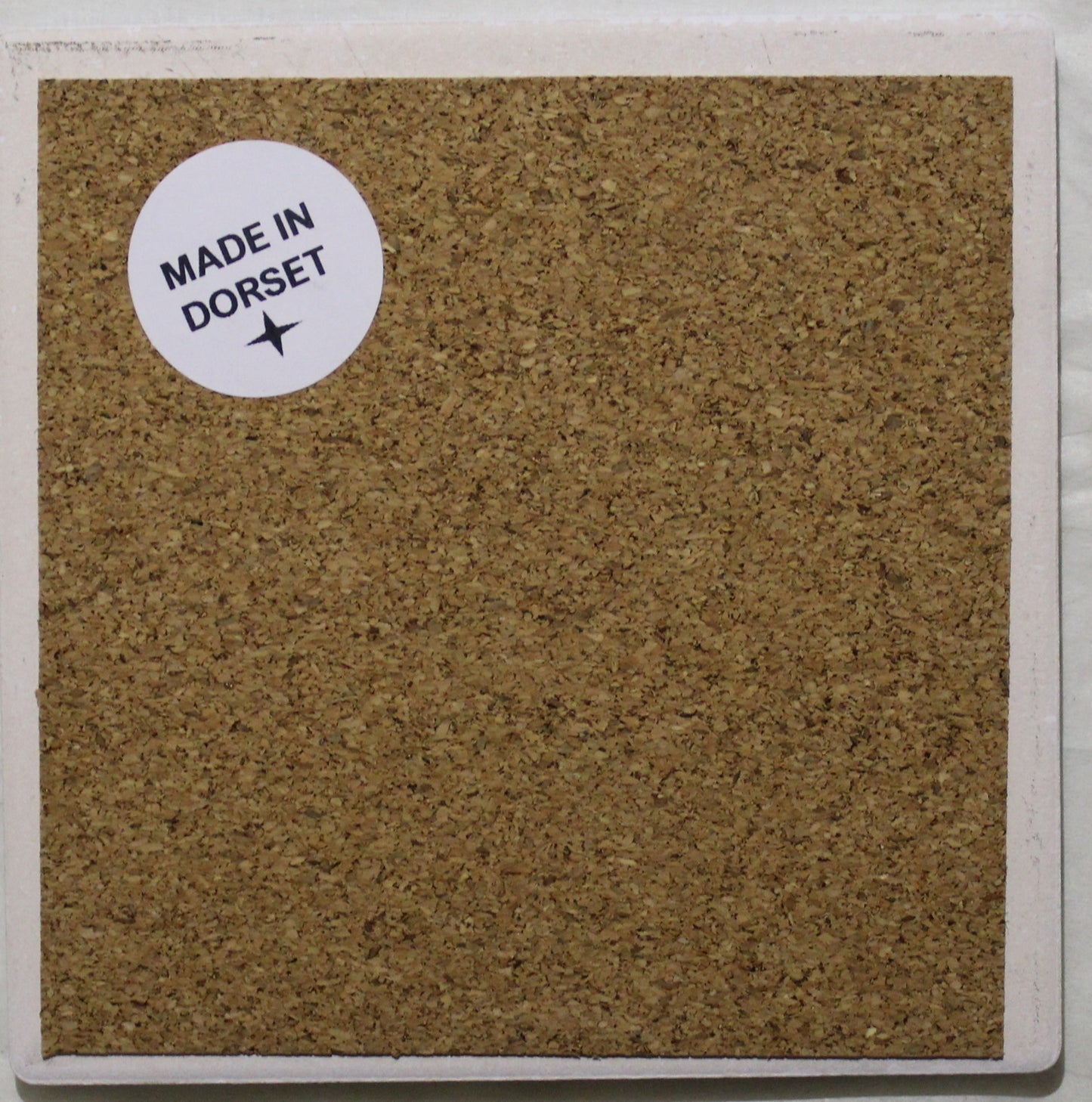 Sublimation Ceramic Coaster - Cork backed (square) - Studio Poole Meadow Field Blue