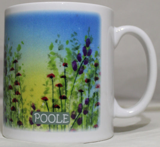Poole Sublimation Mug - Studio Poole Meadow Field Blue