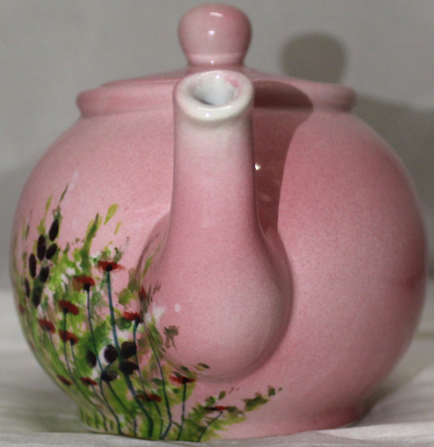 Small Tea Pot - Meadow Field Pink