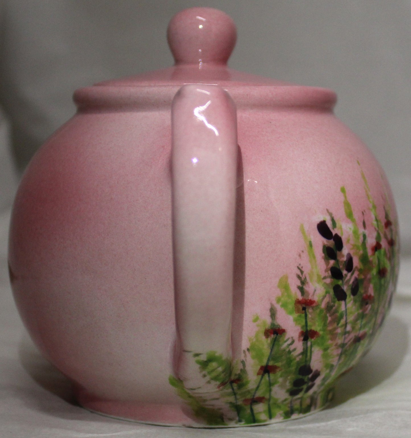 Small Tea Pot - Meadow Field Pink