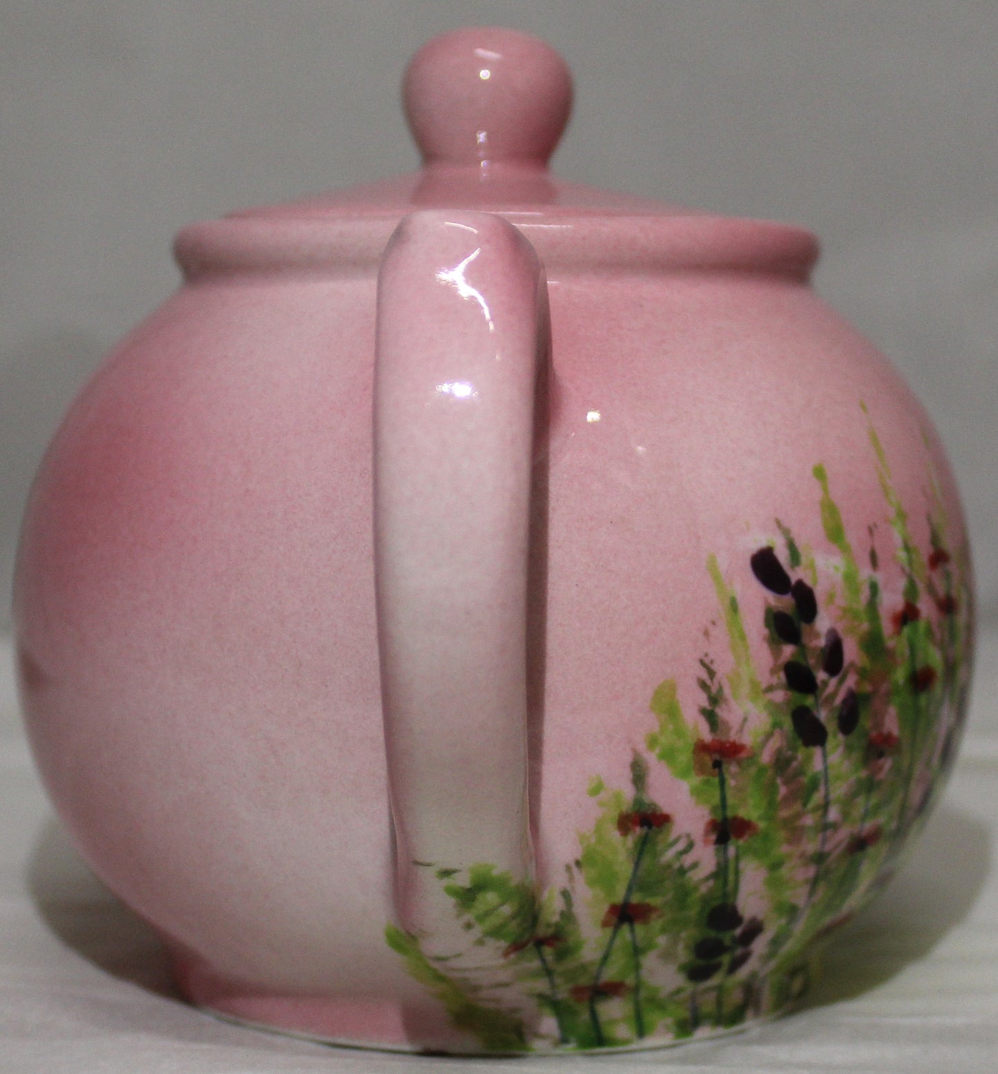 Small Tea Pot - Meadow Field Pink