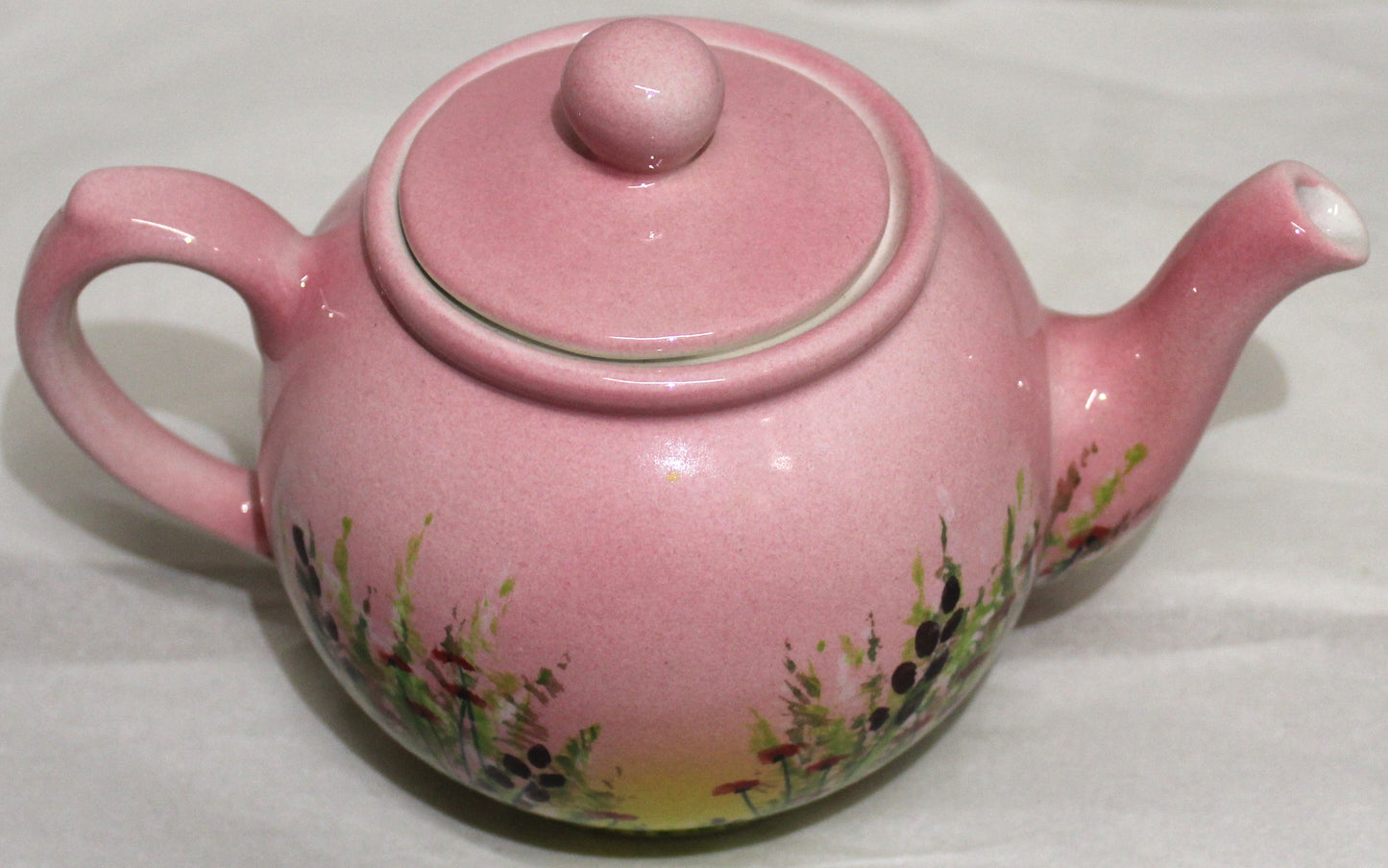 Small Tea Pot - Meadow Field Pink