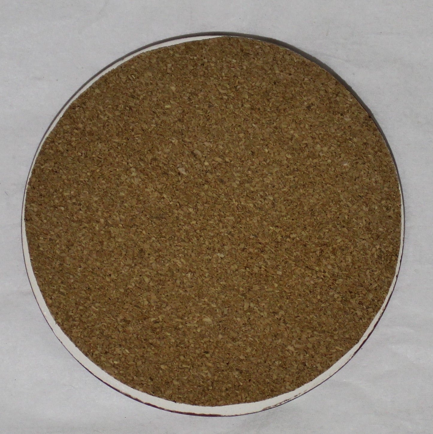 Ceramic hand painted coaster cork backed for protection  - Studio Poole Meadow