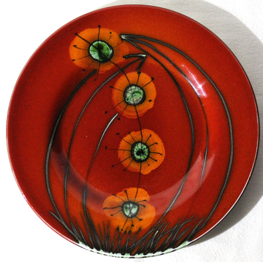 8.5in Display Plate - Studio Poole Meadow design