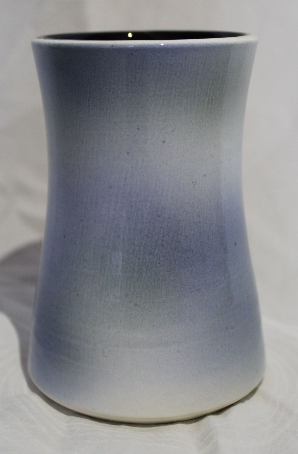 Hand Thrown 4 inch Vase - Mourning Rifleman - Blue