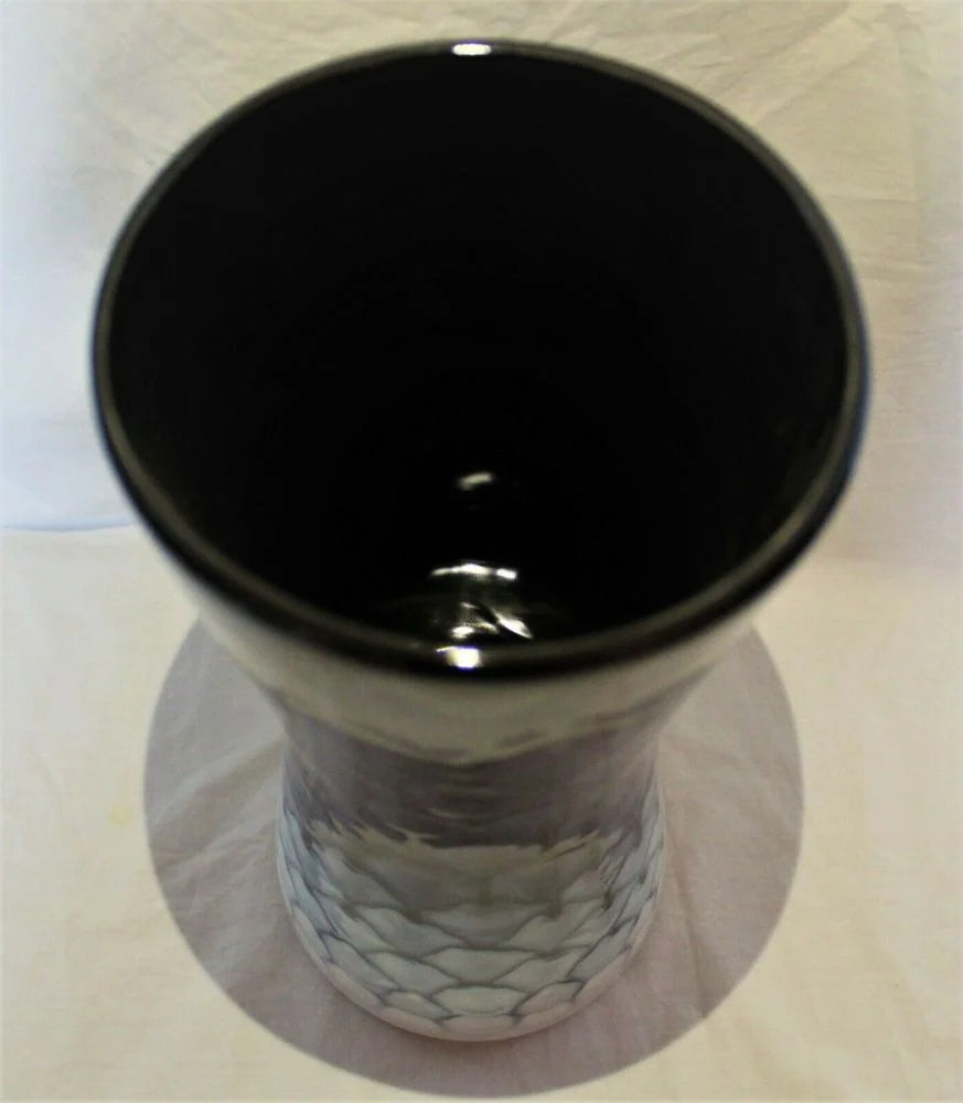 24cm Hourglass Vase - Ocean design
