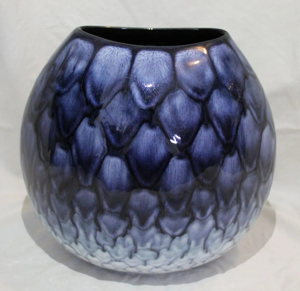 26cm Purse Vase - Ocean design