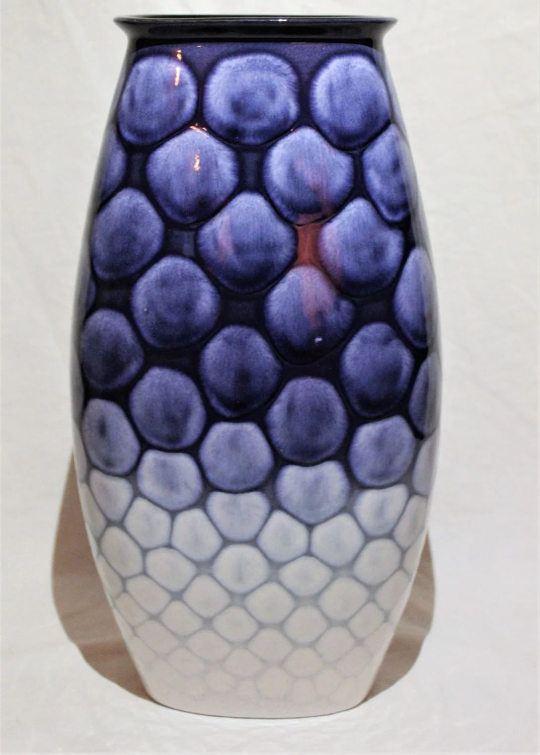36cm Manhattan Vase - Ocean design