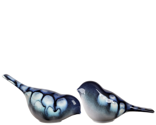 Pair of Poole Birds - Ocean design