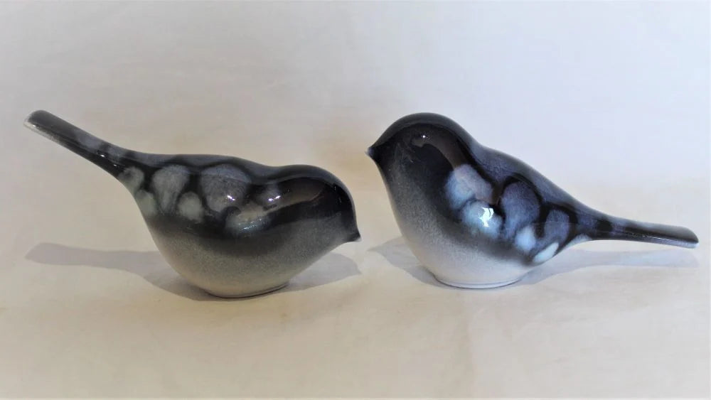 Pair of Poole Birds - Ocean design