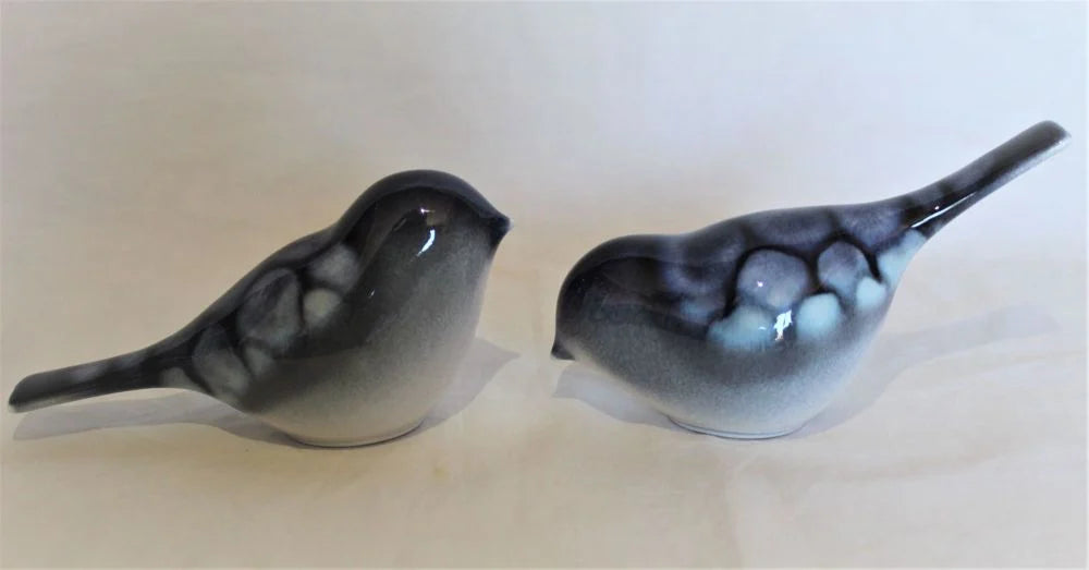 Pair of Poole Birds - Ocean design