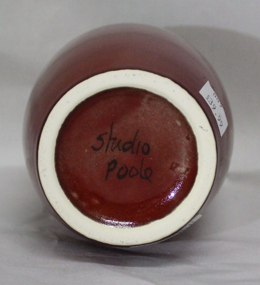 Torpedo Vase - Studio Poole Odyssey