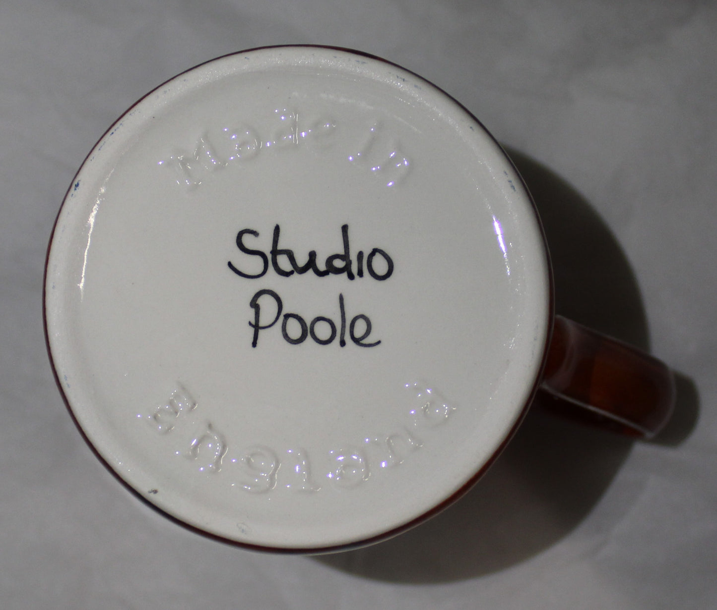 Mug - Studio Poole Peacock design