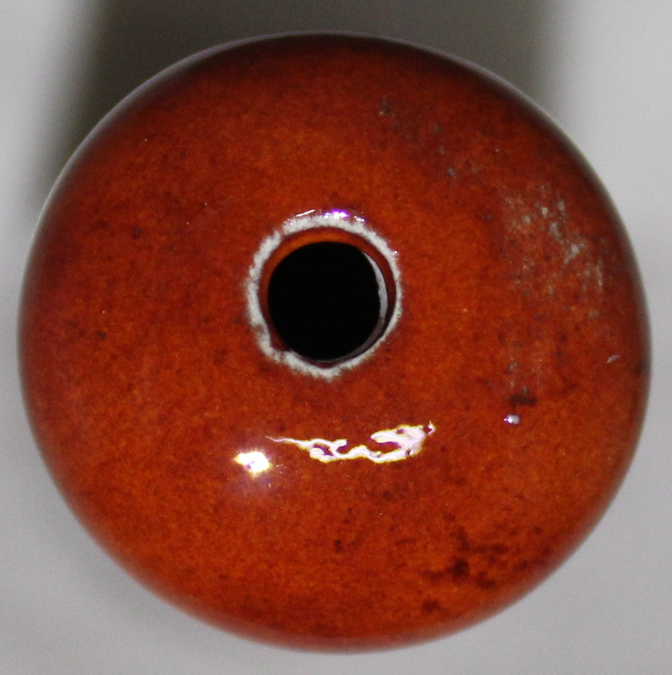 Ceramic Pull-Cord Handle - Peacock design