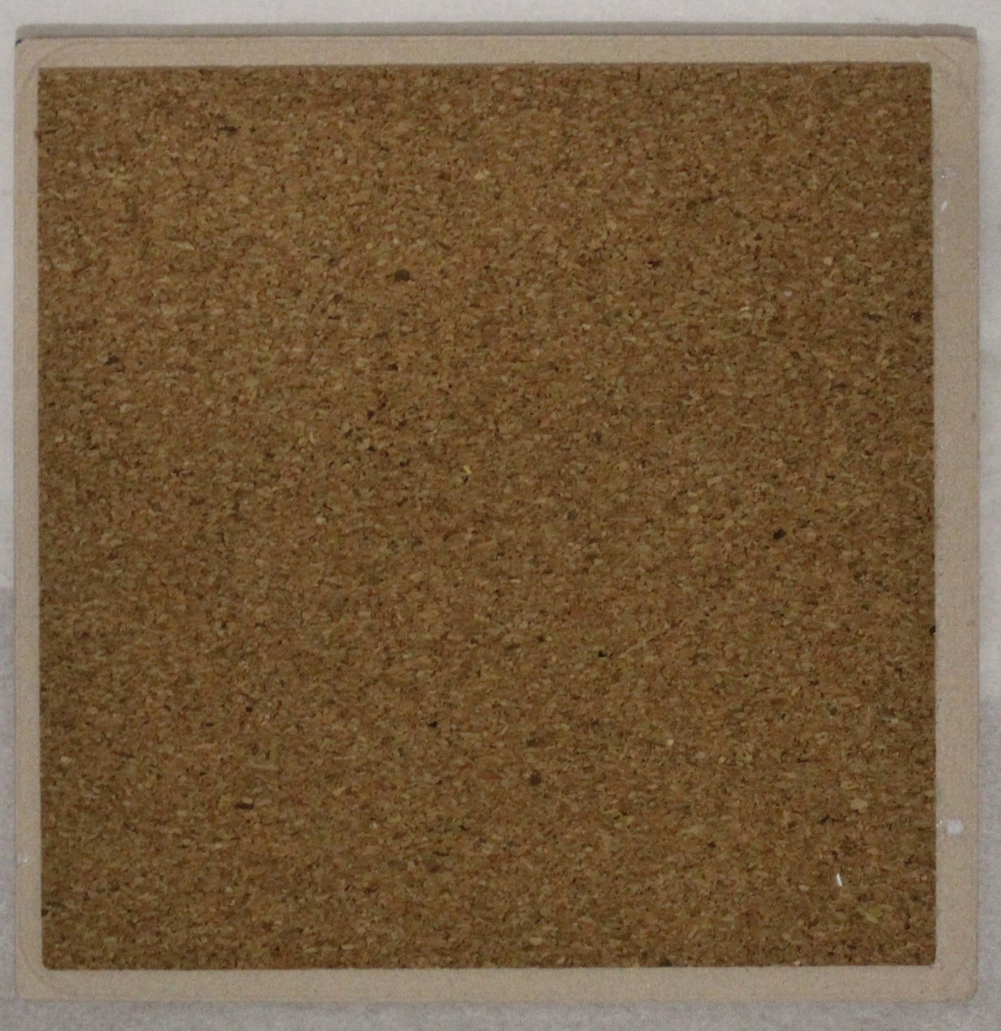 Sublimation Ceramic Coaster - Cork backed (square) - Studio Poole Peacock design