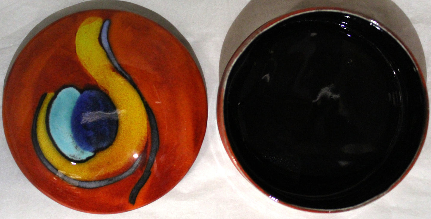 Trinket Box - Studio Poole Peacock